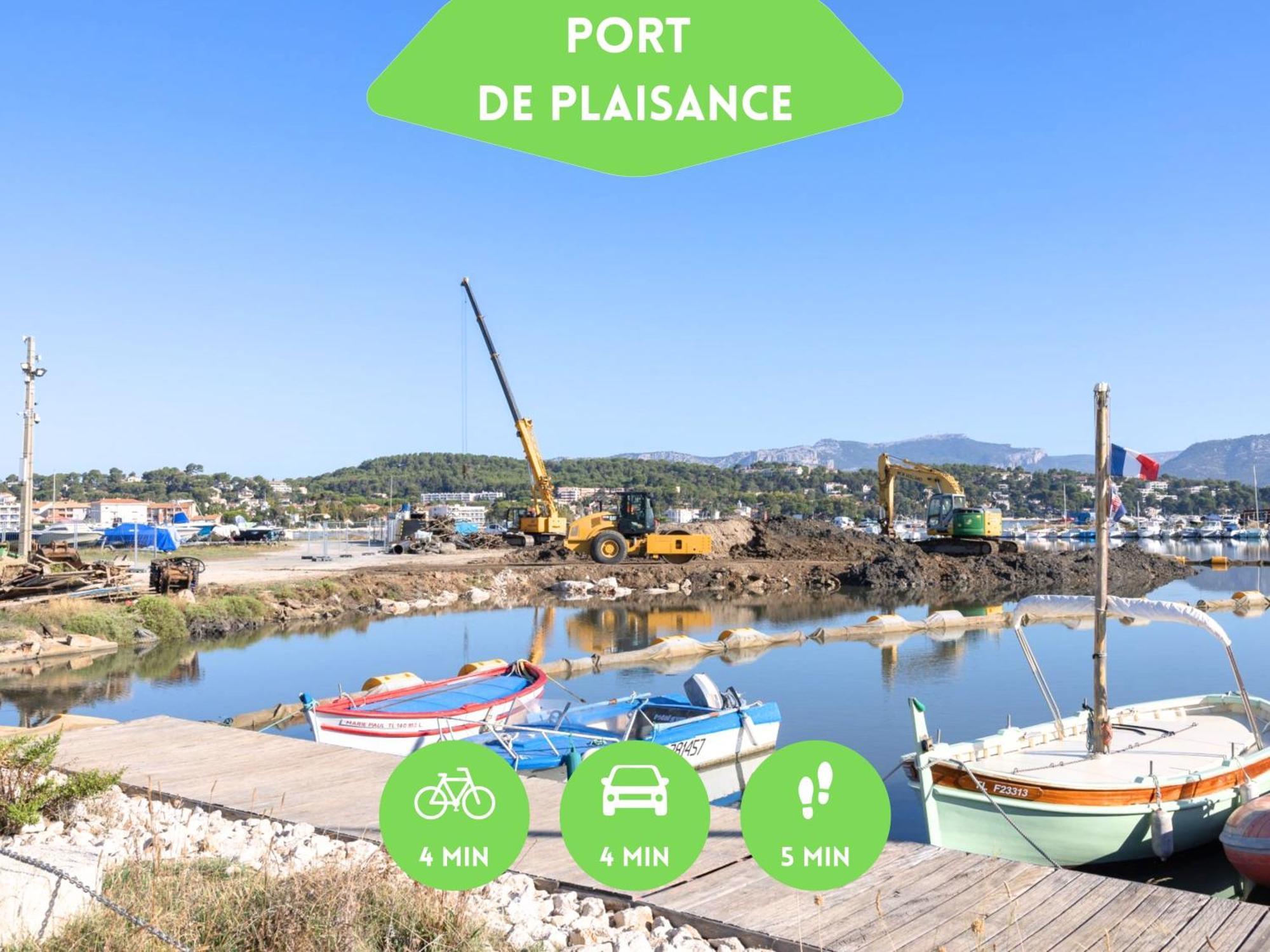 !! OFFRE !! CENTRE VILLE 2 à 6 pers TOUT CONFORT La Seyne-sur-Mer Exterior foto